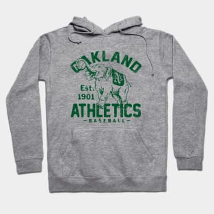 Vintage Oakland A's by Buck Tee Originals Hoodie